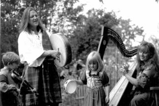 Family Playing Music
